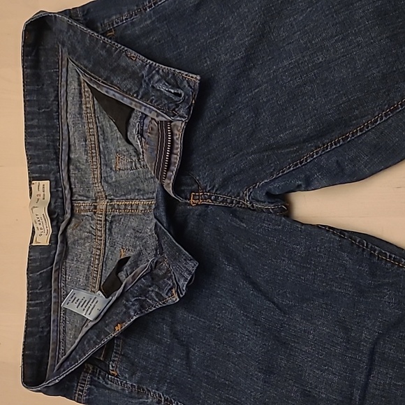 LIKE NEW Y2K 2007 Old Navy Darkwash Flared Mid Rise Jeans - Picture 10 of 13